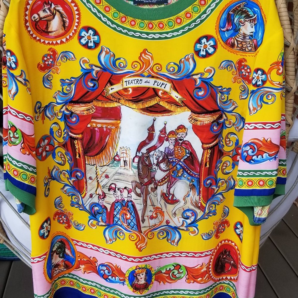 Dolce&Gabbana ITALY Silk blouse Size 12